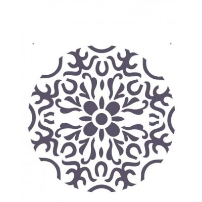 Stencil OPA 2281 Mandala I Camada II 20X25cm_OPA2281